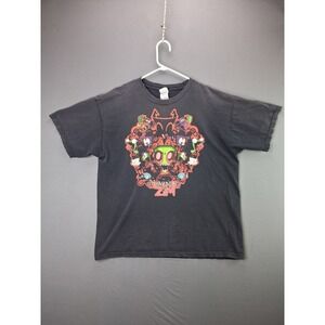 Tennessee River Invader Zim T-Shirt XL Black Vintage Distressed Gir Nickelodeon